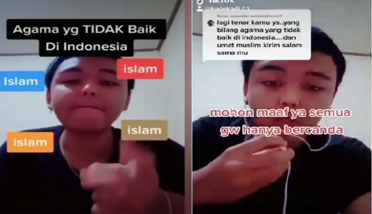 Video TikTok Hina Islam