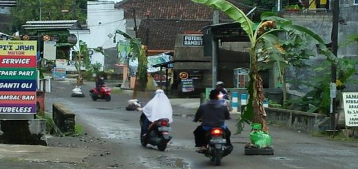 Jalan Berlubang Yang Ditanami Pisang Di Blitar, Pemkab: Akan Kita Tambal!!