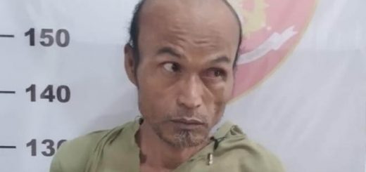 Pria yang di duga orang dengan gangguan jiwa ini berinisial Sugeng 50 tahun berasal dari Tanah Laut, Kalimantan Selatan (Kalsel)