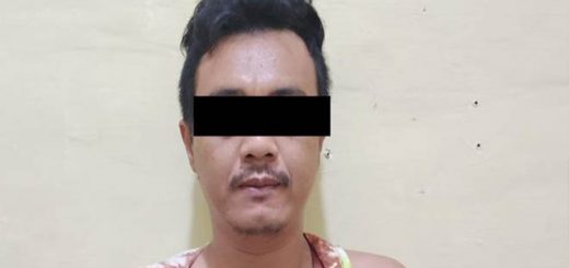 Pihak kepolisian menangkap pria yang bernama EKa Prasetiawan seorang ASN dari Kabupaten Nias Barat Sumatera Utara